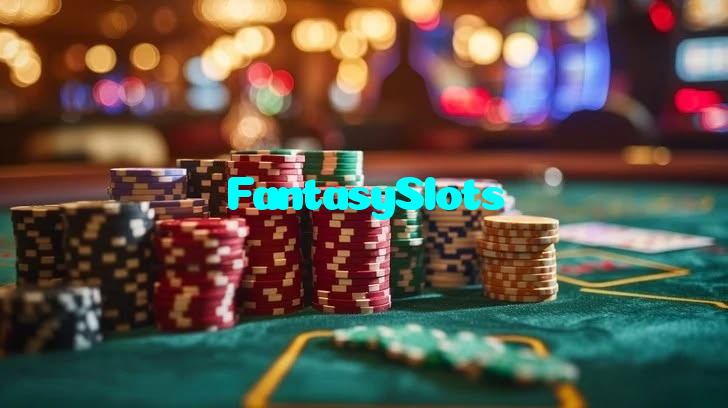 FantasySlots casino presented on mobile device in Pakistan with slots and live games